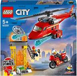 LEGO City Fire Rescue Helicopter 60