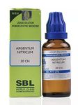 SBL Argentum Nitricum 30 Homeopathy Medicine 30ml (Pack of 3 Bottles)