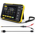 bibox labs Yellow Tommy Handheld Digital Oscilloscope (Dso152, 2.8" Tft Display| 200Khz Bandwidth & 2.5Ms/S High Sampling Rate With Trigger Function Auto/Normal/Single)