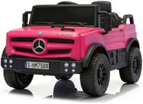 Kids Cars, 12V Ride on Car, Electric Car for Kids with Parent Remote Control, LED Headlights, Music Player,Bluetooth