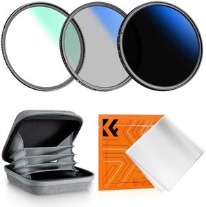 K&F CONCEPT 82mm UV/CPL/ND2-400 Len Filter Kit 3pc Multi-Layer Coatings