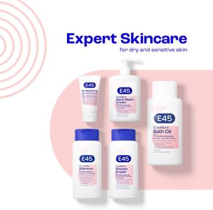E45 Dry Scalp Shampoo – Anti-Dandruff, Hydrating Vitamin B5, 200ml