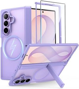 FNTCASE for Z Fold 8 Ultra/Z Fold 7 Case: with Kickstand Hinge Protection