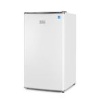 Black and Decker 3.2 Cubic Foot Energy Star Refrigerator with Freezer, White