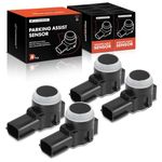 A-Premium 4-PC Reverse Backup Parking Assist Sensor Compatible with Select Ram & Jeep & Chrysler & Dodge Models - 1500 2023, Grand Cherokee 2016-2023, Cherokee, 200, Durango, Dart, Replace# 1TK84WS2AA