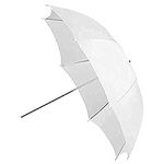 Fotodiox Umb-33-White Premium Grade Studio Umbrella 33-Inch Shoot Through-Translucent Neutral White