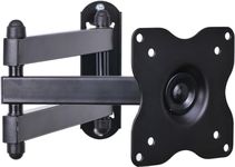 VideoSecu ML12B TV Wall Mount Articulating Arm Monitor Bracket for Most 19"-32", Some up to 47" LCD LED Plasma Flat Panel Screen TV with VESA 100/75mm M79