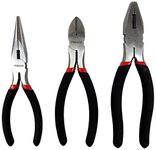 Fuller Tool 413-1973 3 Piece Cutting Plier Set