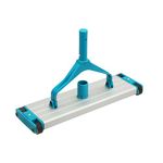Helix Swimming Pool Heavy Duty Aluminium Weighted Vacuum Head for Pool, Floor Cleaner, Suction Sweeper Maintenance Cleaning Tool kit Items with Standard Handle (18 Inch)