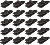 HengLiSam Tarp Clips, Heavy Duty Lock Grip, Clamps Withstand 60mph Strong Wind Fit for Awnings, Outdoor Camping, Caravan Canopies, Bungee Cord Clip (20 Pieces)