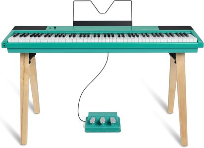 Alesis Recital 88-Key Digital Piano – Turquoise
