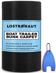 LOSTRONAUT Boat Trailer Bunk Carpet - 12 Inches x 12 feet Roll - Contractor Grade Marine Carpet Padding 12 Inches x 12 feet