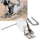 Usha Janome Walking Presser Foot - Fork, Perfect for Matching Stripes & Plaids, Quilting & Sewing with Pile Fabrics - Sewing Made Easy for All 7 Mm Computerized Sewing Machines, White