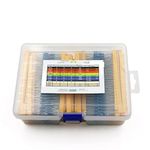 Quad Store 130 Value 2600Pcs Assorted resistors Set ohm Pack (Ω, K, M)