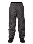 Two Bare Feet BLIZZARD Snowboard Ski Pants Snow Salopettes Trousers (Black, L)