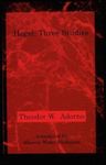 Hegel: Three Studies (Studies in Contemporary German Social Thought)