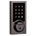 Kwikset 99160-017 SmartCode 916 Contemporary Smart Lock Touchscreen Electronic Deadbolt Front Door Lock with SmartKey Security and Z-Wave Plus in Venetian Bronze