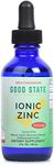 Good State Natural Ionic Zinc | Liquid Concentrate | Nano Sized Mineral Technology | Professional Grade Dietary Supplement | 1.6 fl oz Glass Bottle (50 mL)