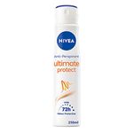 NIVEA Ultimate Protect Anti-Perspirant Deodorant Spray Pack of 6 (6 x 250ml), 48hr Deodorant for Women, Total Sweat Protection Women's Anti-Perspirant Spray