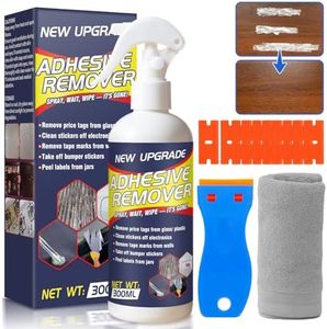 Adhesive Remover Spray – Sticker Remover with Scraper & Towel, Adhesive Remover for Cars, Labels, Tape, Glue – Adhesive Remover & Car Decal Remover (1)