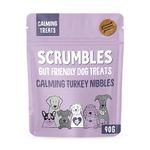 Scrumbles Nibbles, 100% Natural, Calming Dog Treats, Grain Free Turkey Training Treats, 100g pouch