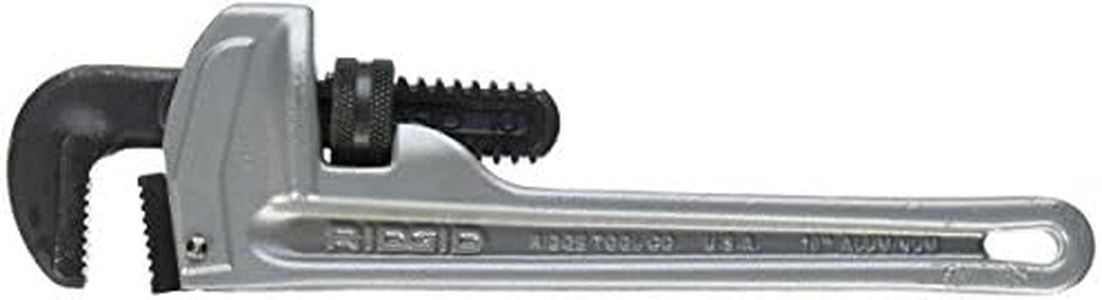 Ridgid 31090 10" Aluminum Straight Pipe Wrench - Model 810