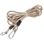 Tree Swing Conversion Ropes Complete Kit with Galvanised Steel Fixings Choice of 2 Lengths (5.5m Single Rope)