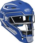 Rawlings | MACH Catcher's Helmet | Baseball | Junior (6 1/2" - 7") | Royal/White