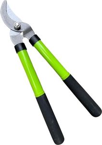 GARDEN GURU Bypass Loppers Tree Trimmer Clipper – Compact 15 inch High Carbon Steel Blade Gardening Loppers Pruning Shear - Comfort Grip Handles – Heavy Duty Branch Cutter – Cut Thick Branches w Ease