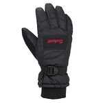 Carhartt Womens Waterproof Glove, Black, Small