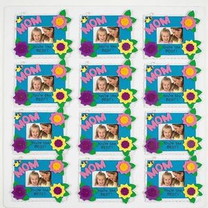Fun Express Mom You're the Best Picture Frame Craft Kit Makes 12 - Foam Crafts for Kids Mothers Day Gifts | DIY Photo Frame Decorating Kit for Classroom Party Crafts & Spring Preschool Projects
