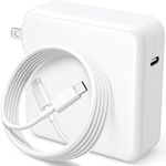 Mac Book Pro Charger - 120W USB C Fast Charger Adapter Compatible with MacBook Pro & MacBook Air 13, 14, 15, 16 inch, iPad Pro, Samsung Galaxy and All USB C Device, Included 6.6ft USB-C to C Cable