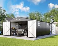 AMERLIFE 13.2x21x8 FT Outdoor Stora