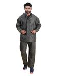 Rupa Rainwear for Men, Waterproof Nylon Blended Rain Jacket with Pants and Carry Bag,Pack of 1