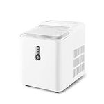 Pellet Ice Maker, Large Portable Ice Maker Household Dormitories Fully Automatic Ice Maker Compact Making Machine,Ideal for Home, Kitchen, Camping, RV