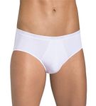 Sloggi Men's Basic Midi Brief Pack of 2, White, 34