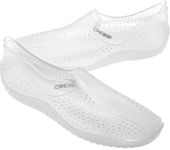 Cressi Water Shoes - Adult Shoes for All Types of Water Sports Activities, Clear, 9/9.5 UK