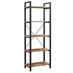 IRONCK Bookshelf, 5-Tier Ladder She