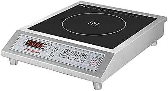 Abangdun Commercial Induction Cooktop Induction Burner Lower Power Even Heating Hot Plate 3500W /220V