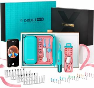 Bebird EarSight Ultra X Ear Wax Removal Tool Camera with Gift Box, Upgraded 4K HD Ear Cleaner with Camera & Otoscope, Premium Ear Wax Remover Gift Set for Family, Mother's Day & Birthday