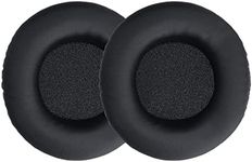 kwmobile Ear Pads Compatible with Pioneer HDJ 2000/1000/1500 Earpads - 2X Replacement for Headphones - Black