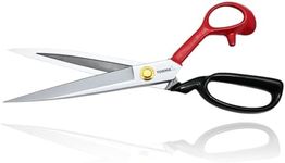 TONMA JP Fabric Scissors [Made in Japan] 12 inch Professional Tailor Sewing Scissors for Fabric Cutting, Commercial Heavy Duty Stainless Steel Dressmaking Shears for Leather Carpet Upholstery Crafting