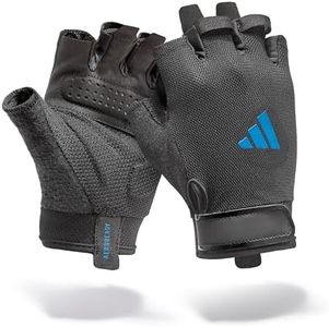 adidas Essential Training & Weightlifting Gloves, Fingerless Workout Gloves