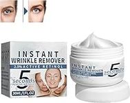 Instant Wrinkle Remover Cream,5 Seconds Retinol Anti-Wrinkle Cream,Anti Wrinkle Face Cream,Active Retinol Face Cream,Skin Tightening Firming, Anti-Aging Eye Bags Remove 30ml