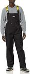 Viking Journeyman 420D Waterproof Bib Overalls for Men and Women - Abrasion-Resistant Nylon Overalls, Breathable Mesh Lining, Black - 2X-Large