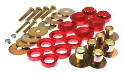 Energy Suspension 3.4142R CAMARO SUB FRAME MOUNT SET , Red