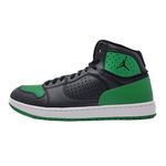 Nike Men's Jordan Access Shoes, Black/Aloe Verde, 10
