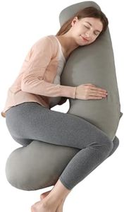 BATTOP Pregnancy Pillows with Cooling Cover,Cooling Maternity Pillow for Sleeping,Support for Belly,HIPS,Legs,Pregnancy Must Haves,Side Sleeper Body Pillow