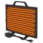 WilkSxyc Chicken Coop Heater for Winter, 160W Waterproof Safe Chicken Heater, Radiant Heat Chicks Coop Heater, Adjustable Temperature, for Inside and Outdoor Pet, 15.3'' X 11.4''