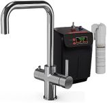 3 in 1 Instant Boiling Hot Water Dispenser Kitchen Sink Mixer Tap with Tank & Filter - Chrome